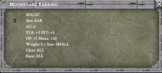 MOONSTONE EARRING item card